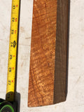 Ultra curly pride of India spindle/pool cue turning blank 23”x7/4”x2”
