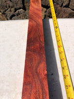 Curly Koa Pool Cue Turning Blank 24”x1 7/8”x1 7/8”