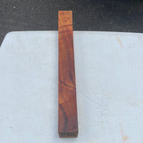 3A curly Koa pool cue turning spindle 18.5”x2”x1 7/8”