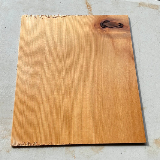 Reclaimed Western Red Cedar Single piece Tenor Ukulele top