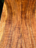 4A Curly Hawaiian Koa Jumbo Guitar 4 piece set