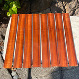 Figured Koa ukulele fret board