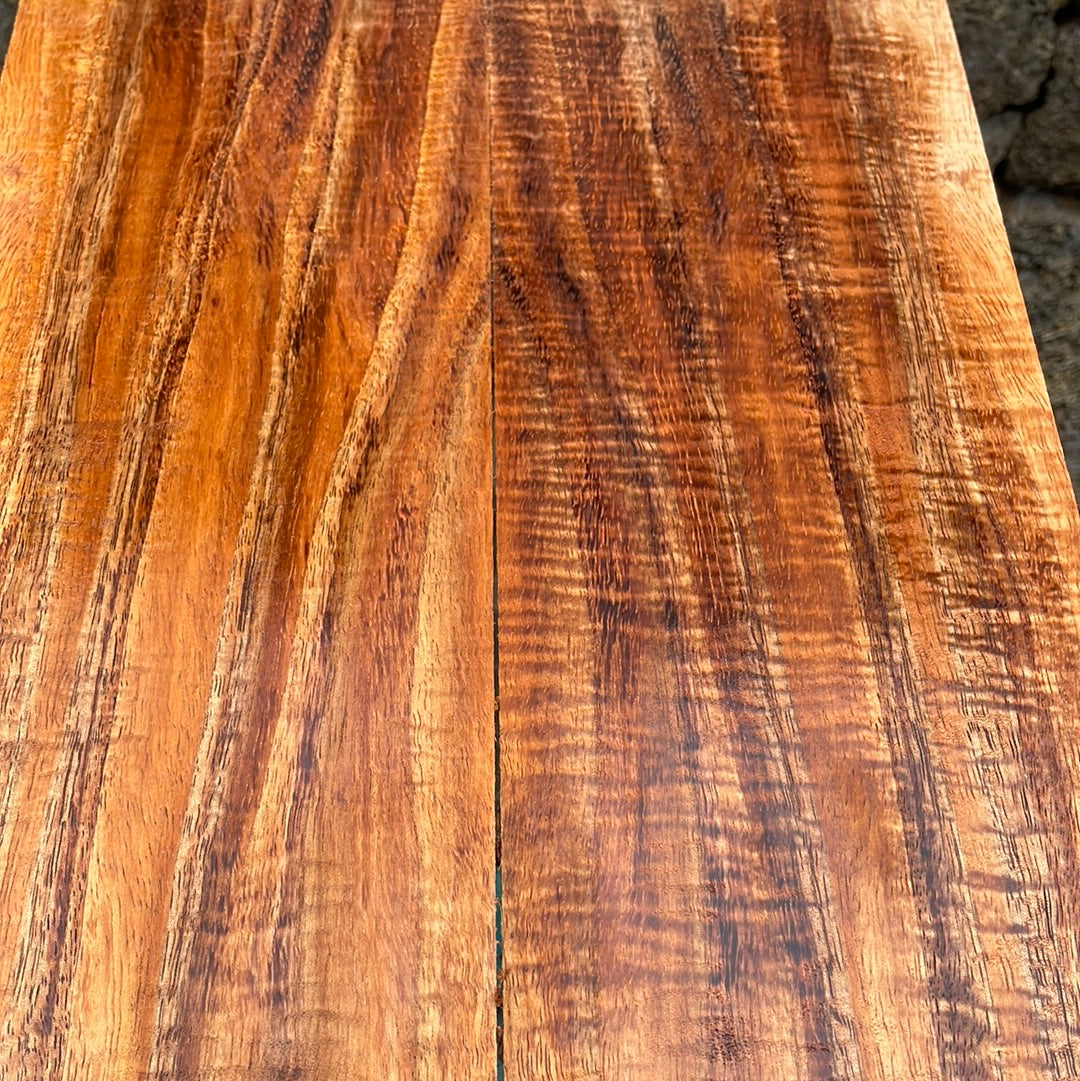 4A Curly Koa Jumbo Guitar 4 piece set