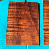 Curly Koa Instrument Grade Guitar/Ukulele Headplates