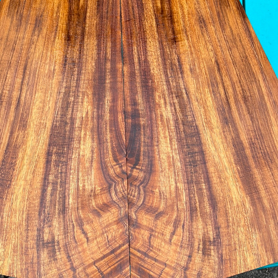 3A Curly Koa Jumbo Guitar 4 piece set