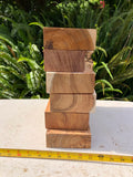 Curly Koa Knife handle turning blocks 6@10”x4.5”x2”