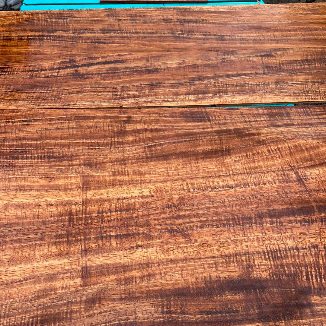 4A Curly Koa Jumbo Guitar 4 piece set