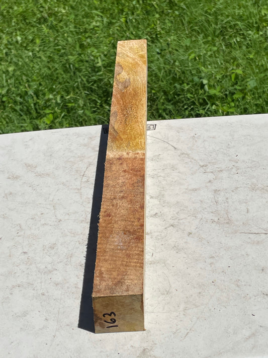 Curly Mango Pool Cue turning blank