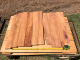 Reclaimed Curly Hawaiian Koa Boards 9@21-23”x1.5-4”x1”