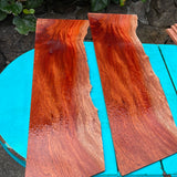Kamani Wood 14 piece lot for laser, wood burning, jewelry, hobby wood