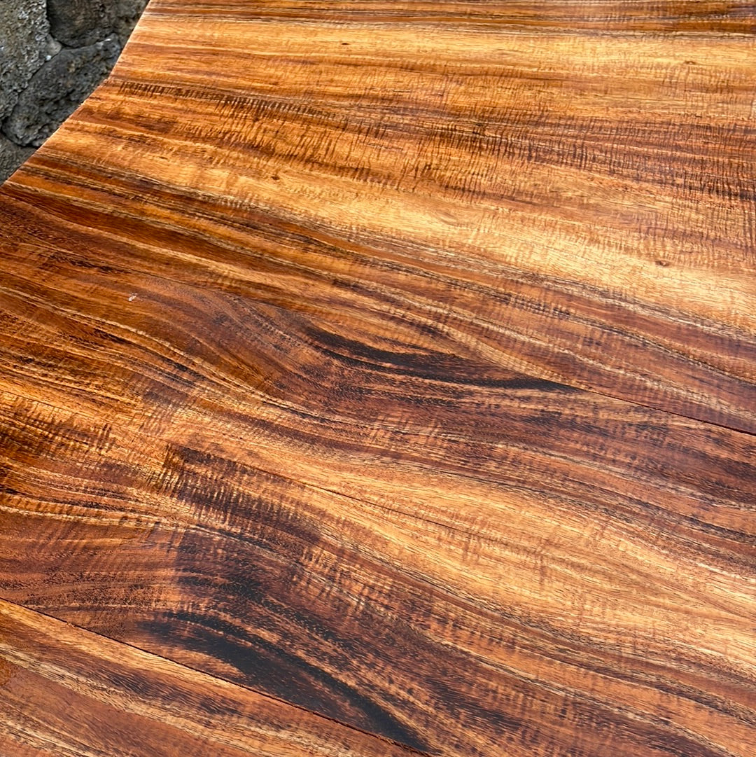 4A Curly Koa Jumbo Guitar 6 piece set