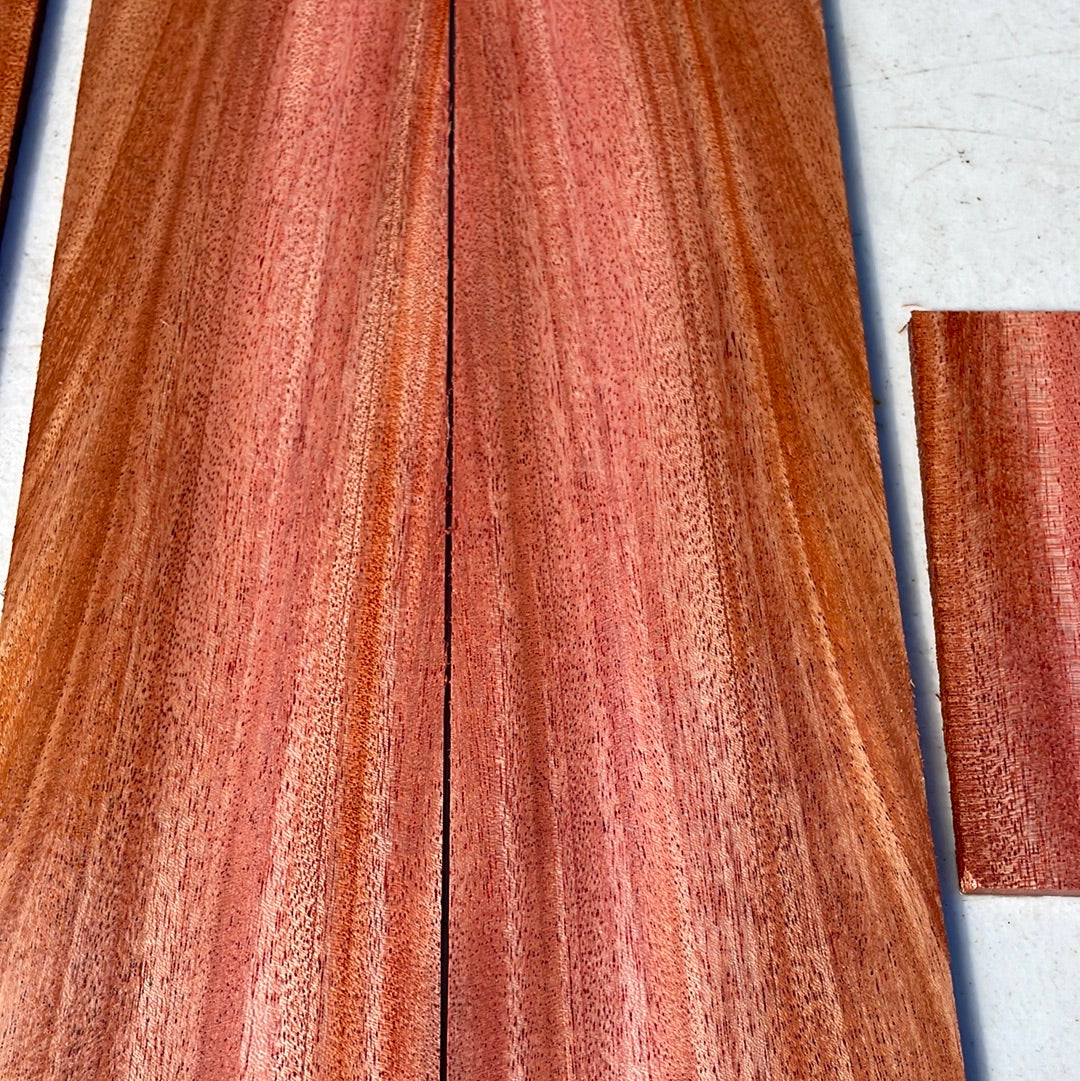 African Mahogany 4pc Tenor Ukulele set