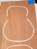 Cuban mahogany soprano ukulele set 3 pieces