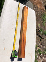 Curly Koa Pool Cue Blank 24”x2”x1 7/8”