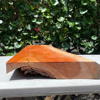 Live Edge Cuban Mahogany board 24”x6-11.5”x2”