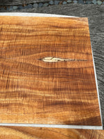 4A Curly Hawaiian Koa Jumbo Guitar 4 piece set