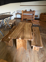 Sugi table and chairs - CG