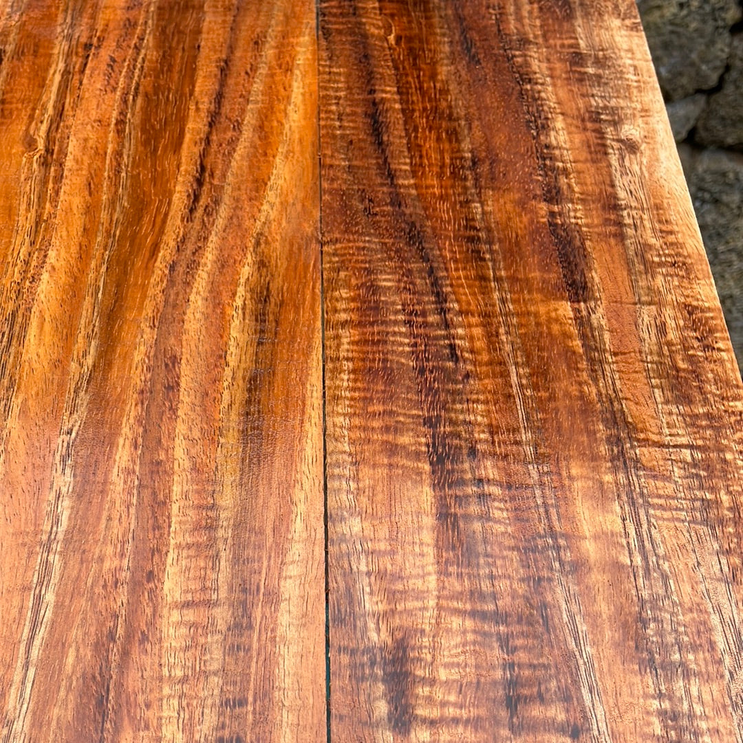 4A Curly Koa Jumbo Guitar 4 piece set
