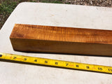 Curly Koa Pool Cue Blank 24”x2”x1 7/8”