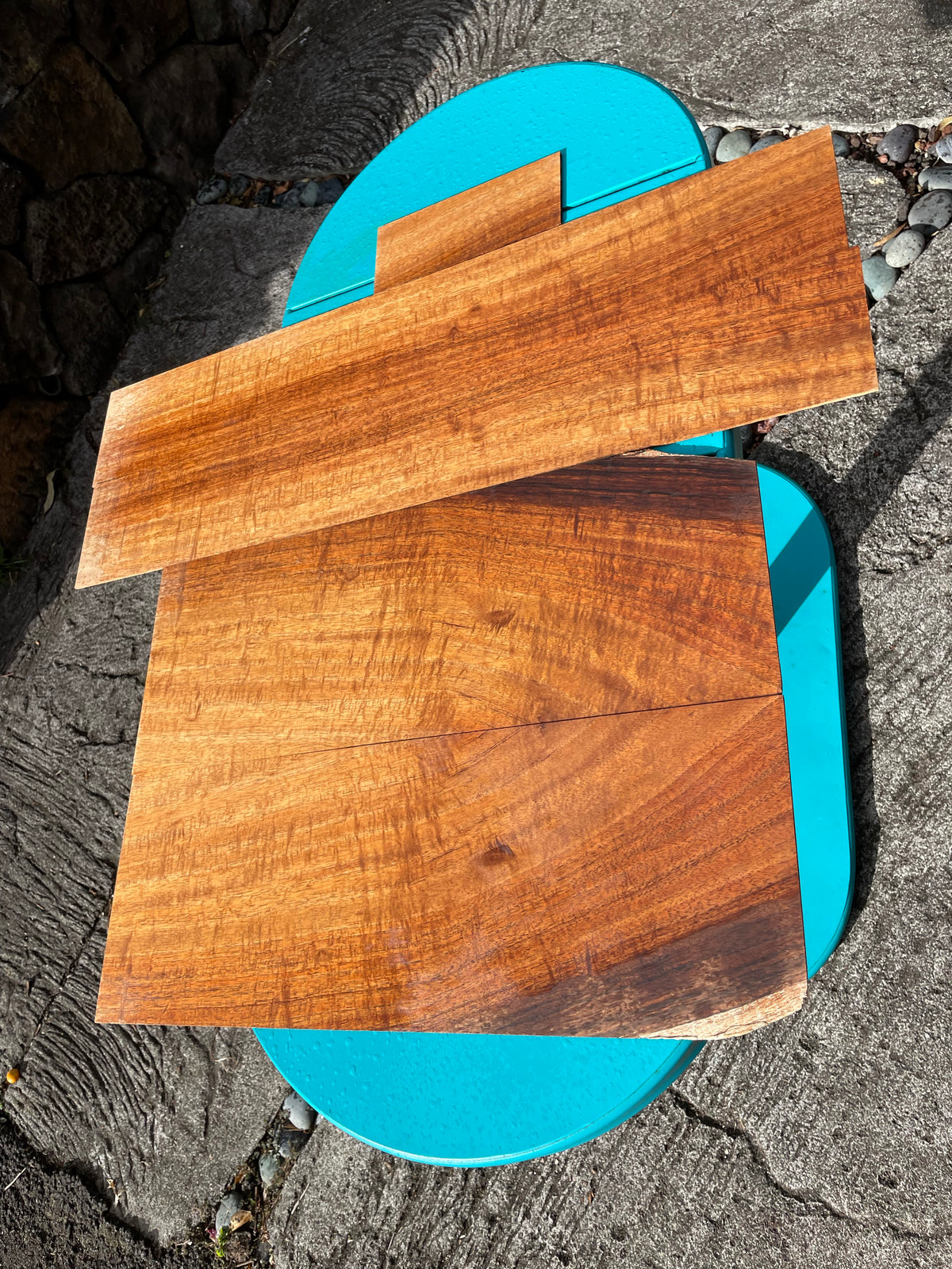 C1/OOO Classical guitar Curly Koa 5 piece set